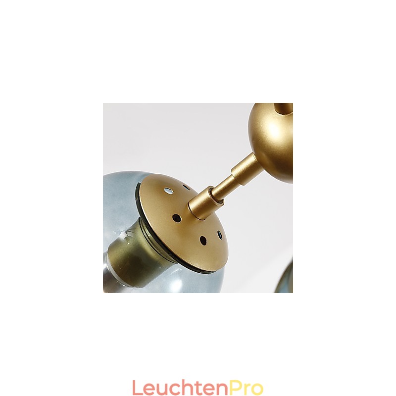 Fünfzehn Licht Postmodernen Europa Stil Modo Metall Glas Pendelleuchte das Foyer Schmücken Industrielle Kronleuchter Lampe