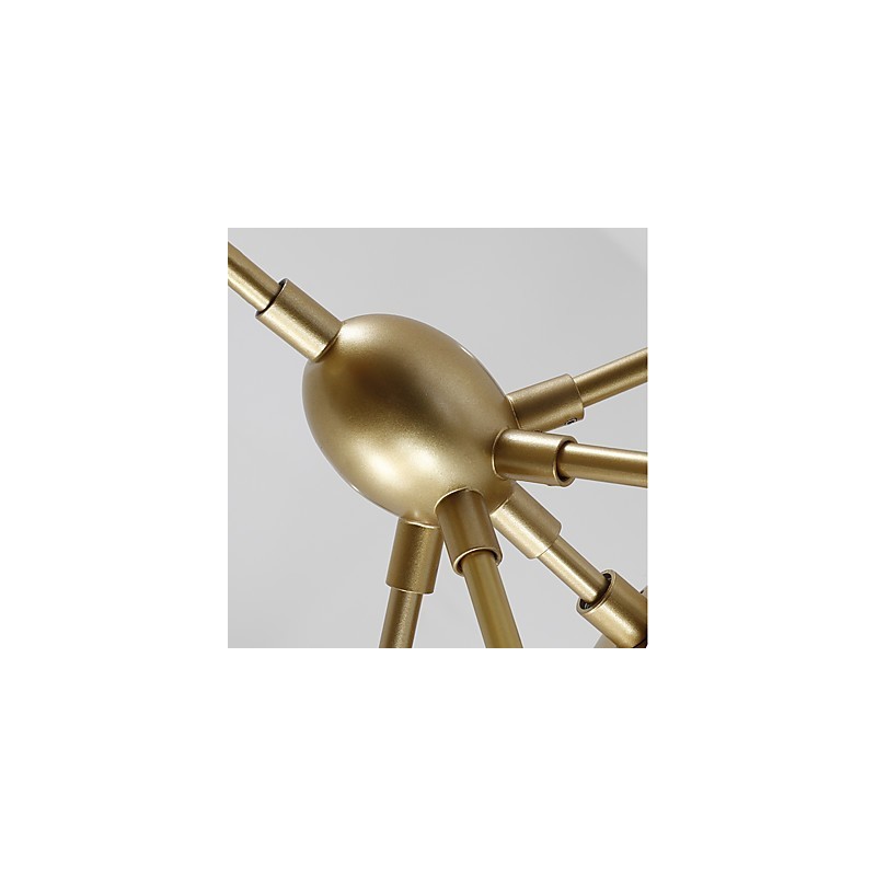 Zehn Licht Post Moderne Europa Stil Modo Metall Glas Pendelleuchte das Foyer Schmücken Industrielle Kronleuchter Lampe