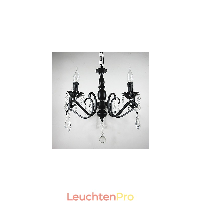 Neuartige Beleuchtungen Schmiedeeisenlampe im europäischen Stil Originalität Individualität Dekoration Kerzenlampe Kronleuchter