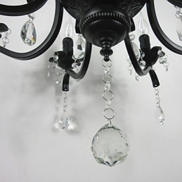 Neuartige Beleuchtungen Schmiedeeisenlampe im europäischen Stil Originalität Individualität Dekoration Kerzenlampe Kronleuchter