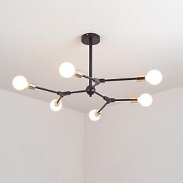Pendelleuchte Traditionelle Klassische Malerei Funktion für Mini-Stil Holz Bambus