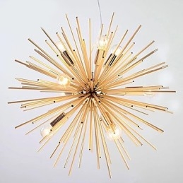 Retro-Imitation Kupfer Creative Line 10 Lichter