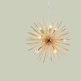 Retro-Imitation Kupfer Creative Line 10 Lichter