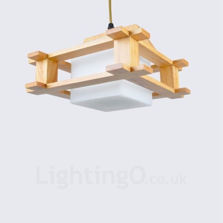 1 Licht Holz Moderne zeitgenössische Pendelleuchte im nordischen Stil mit Glasschirm 1 Licht Holz Moderne zeitgenössische Pendelleuchte im nordischen Stil mit Glasschirm