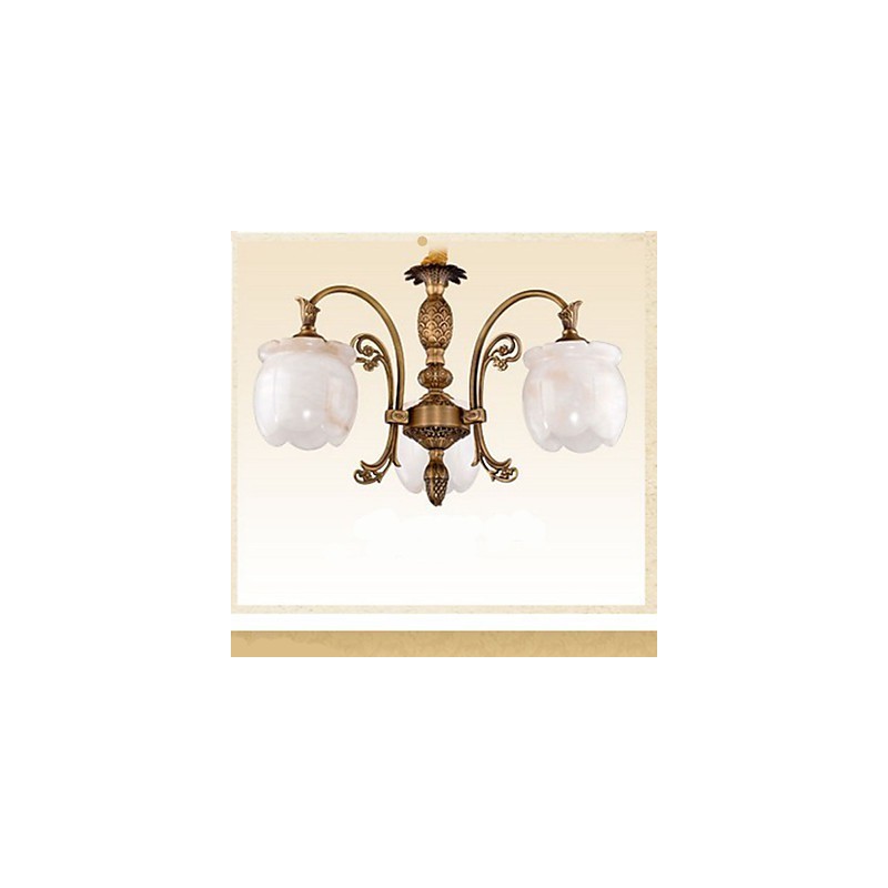 Die Kupfer-Marmor-Lampe Lampe American