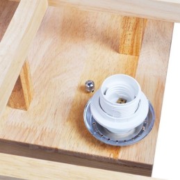 Moderne Deckenleuchten mit 4 Lichtern und Glasschirm