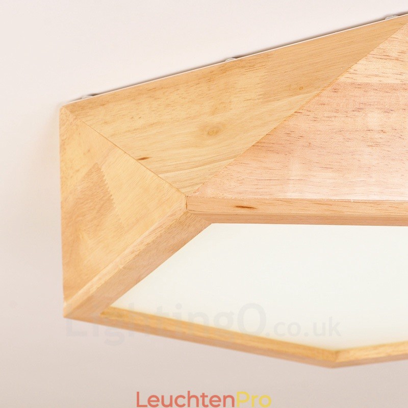 Moderne Deckenleuchten im zeitgenössischen nordischen Stil mit Acrylschirm