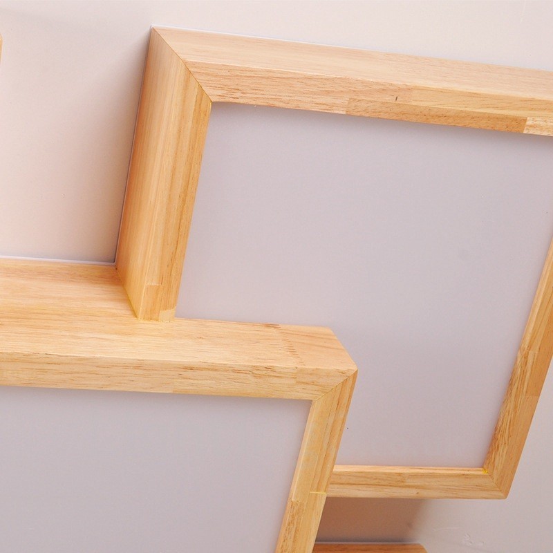 6Moderne Deckenleuchten im zeitgenössischen nordischen Stil mit Acrylschirm
