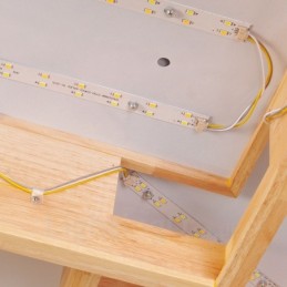 6Moderne Deckenleuchten im zeitgenössischen nordischen Stil mit Acrylschirm