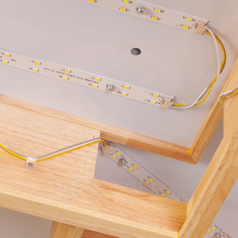 6Moderne Deckenleuchten im zeitgenössischen nordischen Stil mit Acrylschirm