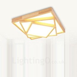 Moderne Deckenleuchten im zeitgenössischen nordischen Stil mit Acrylschirm