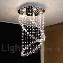 5 Lichter Moderne Kristall Deckenpendelleuchte Innen Kronleuchter Beleuchtung Lampen Leuchten