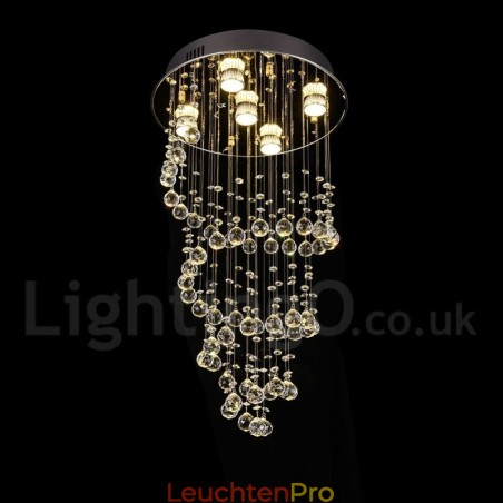5 Lichter Moderne Kristall Deckenpendelleuchte Innen Kronleuchter Beleuchtung Lampen Leuchten 5 Lichter Moderne Kristall Deckenpendelleuchte Innen Kronleuchter Beleuchtung Lampen Leuchten