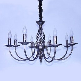 Retro Designer Kerzenstil Andere Metall Kronleuchter