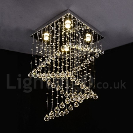 4 Lichter Moderne Kristall Deckenpendelleuchte Innen Kronleuchter Beleuchtung Lampen Leuchten 4 Lichter Moderne Kristall Deckenpendelleuchte Innen Kronleuchter Beleuchtung Lampen Leuchten