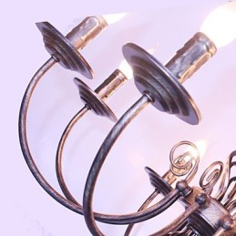 Retro Designer Kerzenstil Andere Metall Kronleuchter