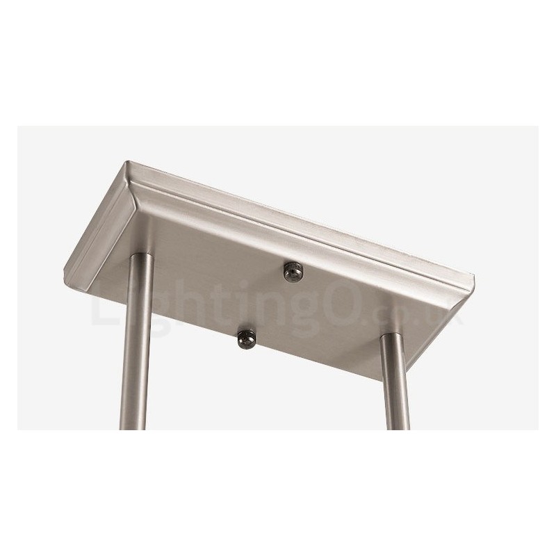 3 Lichter Moderne Chrom Pendelleuchte Indoor Kronleuchter Home Hängende Beleuchtung Lampen Leuchten mit Glasschirmen