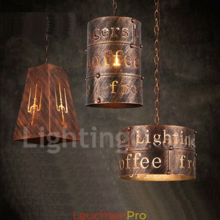1 Licht Retro Vintage Pendelleuchte Cafe House Pendelleuchte 1 Licht Retro Vintage Pendelleuchte Cafe House Pendelleuchte