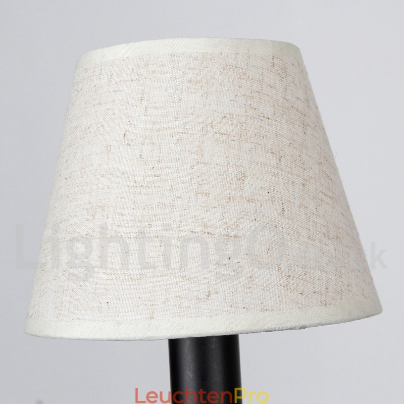 Kronleuchter im rustikalen Retro-Stil, schwarz, mediterraner Stil, moderner Kerzenstil, 8 Lichter