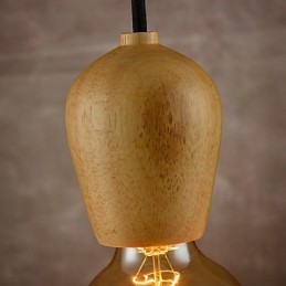 Kronleuchter Mini-Stil Modern Zeitgenössisch Holz Bambus