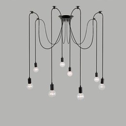 8 Lichter Kronleuchter Pendelleuchte Traditionell Klassisch Retro Metall