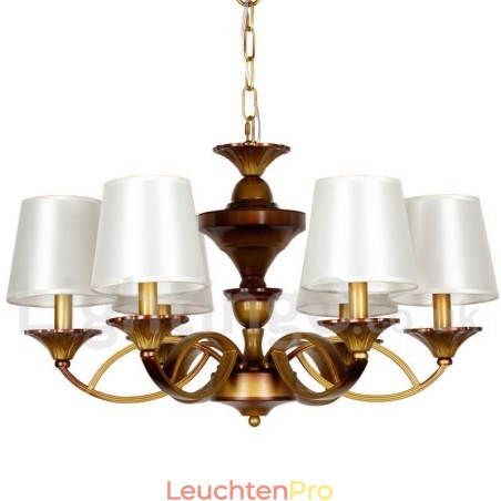 Kronleuchter im Retro-Stil im mediterranen Stil mit 6 Lichtern und rustikalem Kerzenstil Kronleuchter im Retro-Stil im mediterranen Stil mit 6 Lichtern und rustikalem Kerzenstil