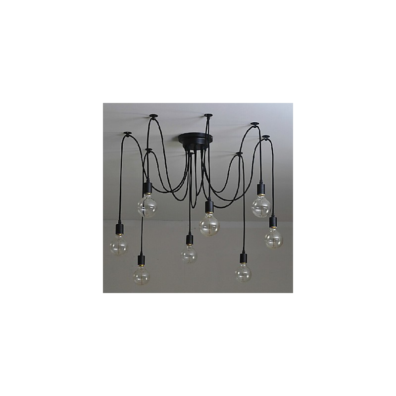 8 Lichter Kronleuchter Pendelleuchte Traditionell Klassisch Retro Metall