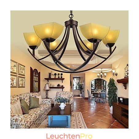 Kronleuchter 6 Lichter Traditionell Klassisch Vintage Metall Kronleuchter 6 Lichter Traditionell Klassisch Vintage Metall