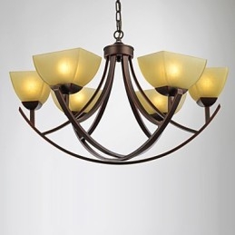 Kronleuchter 6 Lichter Traditionell Klassisch Vintage Metall