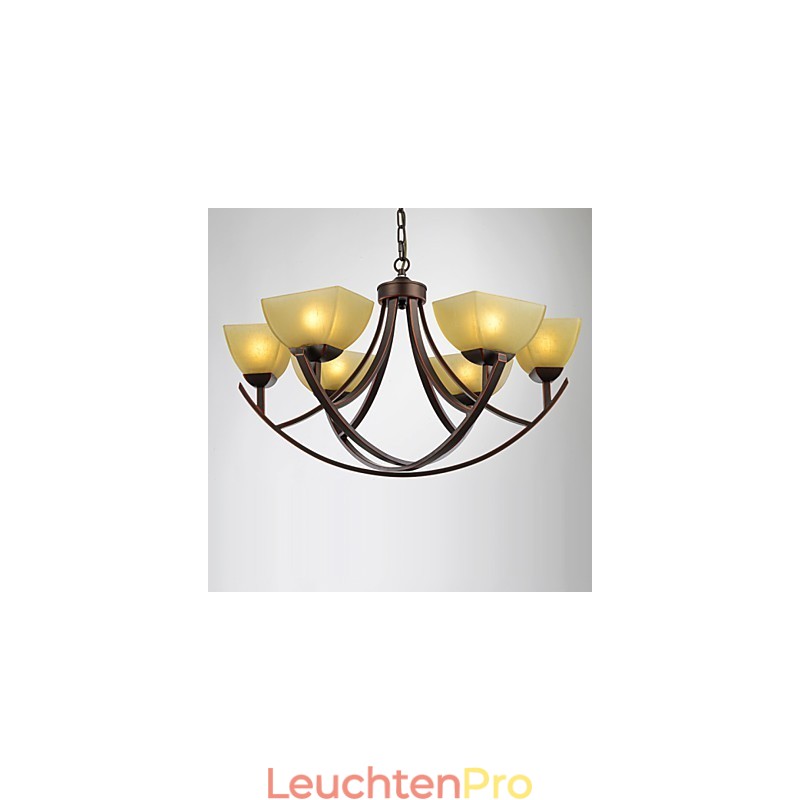 Kronleuchter 6 Lichter Traditionell Klassisch Vintage Metall