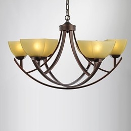 Kronleuchter 6 Lichter Traditionell Klassisch Vintage Metall
