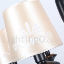 Kronleuchter im Kerzenstil mit 8 Lichtern