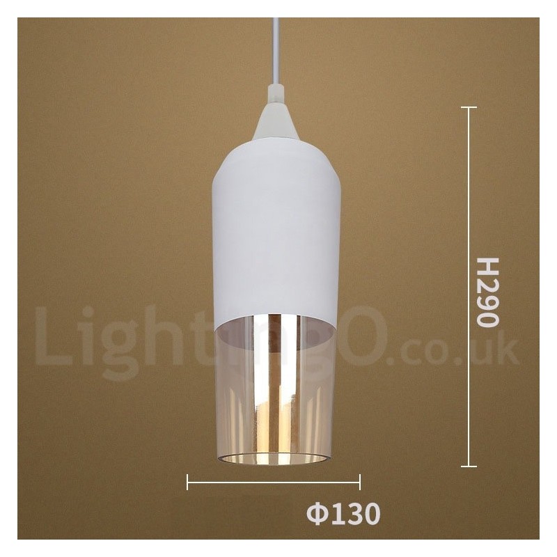 Europäische Retro Lounge Glas Pendelleuchte