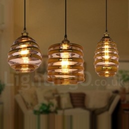 Europäische Glas Pendelleuchte Cafe Lounge Pendelleuchte