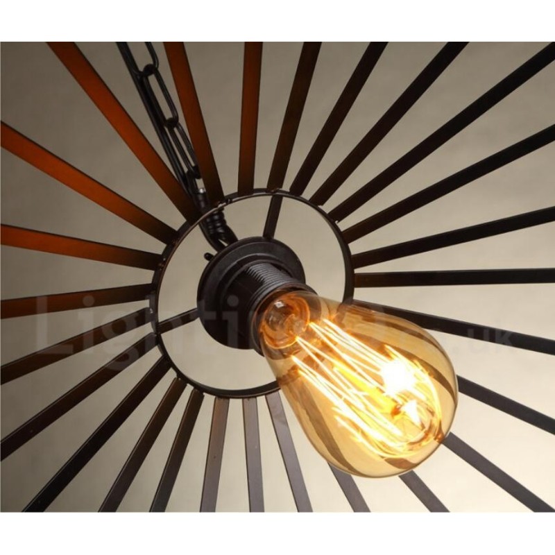 1 Licht Rustikale Lodge Pendelleuchte Cafe Hanfseil Pendelleuchte