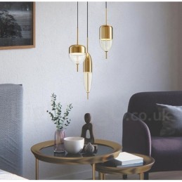 1 Licht Moderne zeitgenössische Glas Pendelleuchte