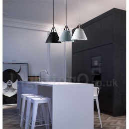 1 Licht nordischen Stil Pendelleuchte Vintage Pendelleuchte