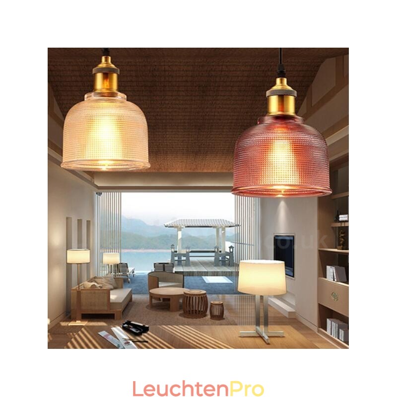 1 Licht Moderne zeitgenössische Cafe Multi Farben Glas Pendelleuchte