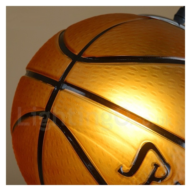 1 Licht Vintage Modern Zeitgenössische Basketball Glasschirm Pendelleuchte