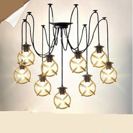 Seillampe Kronleuchter Kleidung lang Kreativ Die himmlischen Mägde streuen Blüten. Spinnenlampe