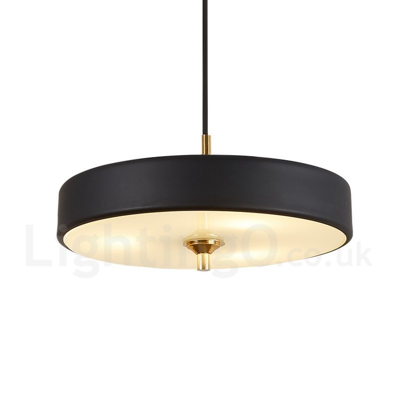 1-flammige, moderne, zeitgenössische Luxus-Pendelleuchte mit Glasschirm