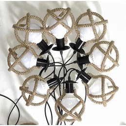 Seillampe Kronleuchter Kleidung lang Kreativ Die himmlischen Mägde streuen Blüten. Spinnenlampe