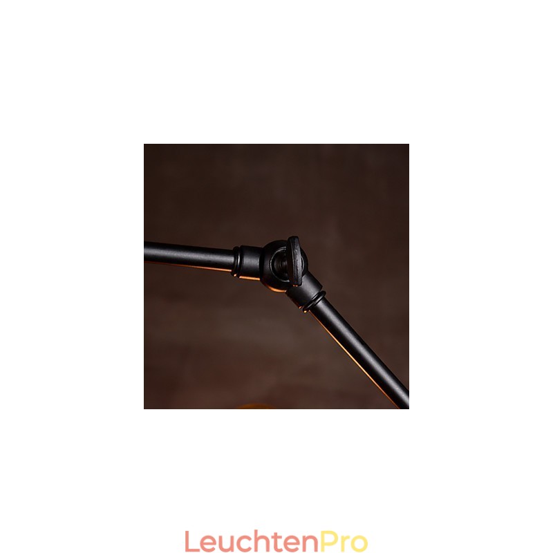 Kreativer Kronleuchter mit 8 Lichtern, gebürstetes Nickel