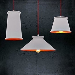Kronleuchter im Mini-Stil, modernes zeitgenössisches Metall, 3-flammige Pendelleuchte
