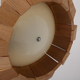 Kronleuchter Country Holz Bambus