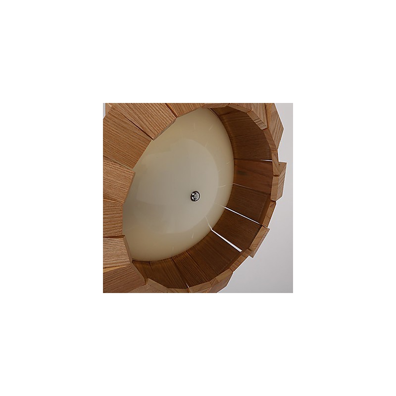 Kronleuchter Country Holz Bambus