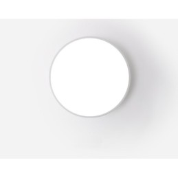 Ultradünne, dimmbare, moderne Deckenleuchten im zeitgenössischen nordischen Stil mit Acrylschirm und Fernbedienung, können auch als Wandleuchte verwendet werden.