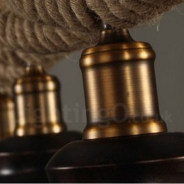 3-flammige Pendelleuchte Deckenlampe