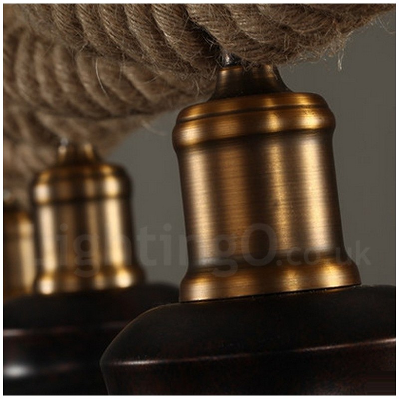 3-flammige Pendelleuchte Deckenlampe