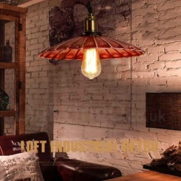 1 Licht Rustikale Lodge Retro Vintage Pendelleuchte Loft